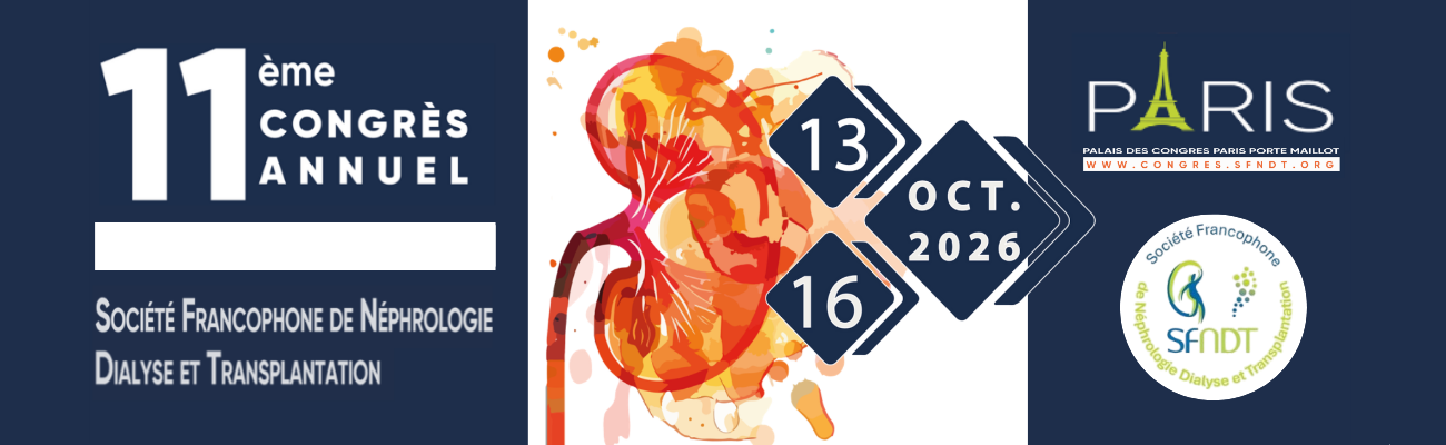 11ème Congrès de la Société Française de Néphrologie, Dialyse et Transplantation